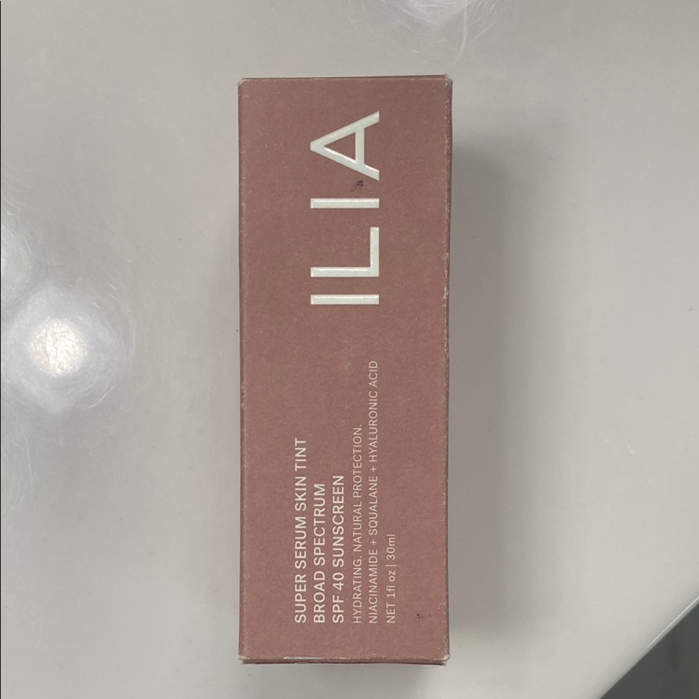 Ilia super serum skin tint, spf 40, shade Rendezvous